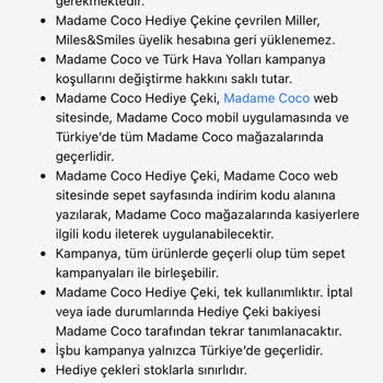 Madame Coco Pendik Şubesi Şikayet