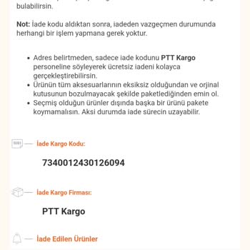 Pure Baby Eksik Ürün Gönderimi