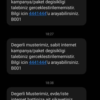 Türk Telekom Kampanya Kasten Reddedildi