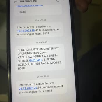 İstanbul'da 1 Ayı Geçkin Turkcell İnternetin Çekmemesi