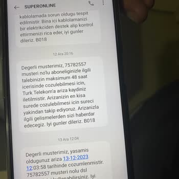 İstanbul'da 1 Ayı Geçkin Turkcell İnternetin Çekmemesi