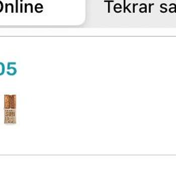 Watsons Online Sipariş Sorunu