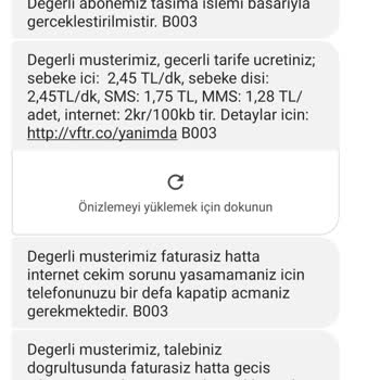 Vodafone Faturalı Hat Fiyat Şoku!
