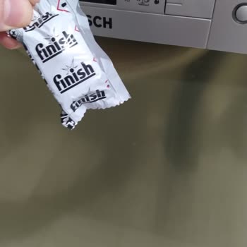Finish Tabletler Makinemin İçini Bembeyaz Yaptı