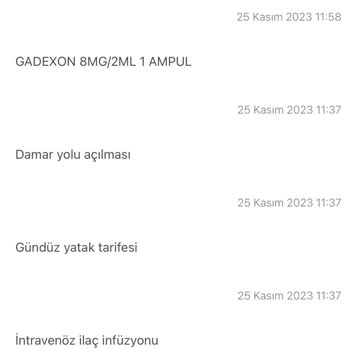 Biruni Üniversitesi Hastanesi Fazla Doz Yapılan Demir Yüklemesi