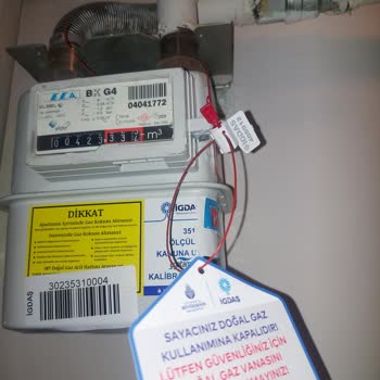 İGDAŞ 25m3 Altındaysan Gazı Kesiyor