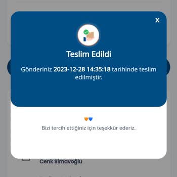 Yurtiçi Kargo Ürünüm Bana Gelmedi
