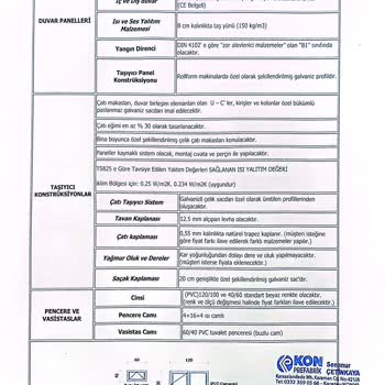 Kon Prefabrik Ön Ödemede Hak Arayışım