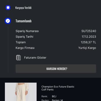 Sneaks Up İade Ücreti Sorunu