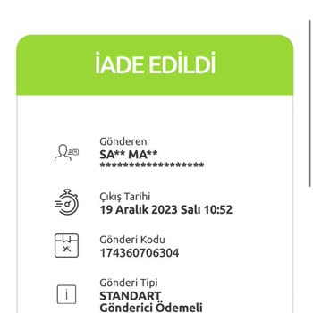 Sneaks Up İade Ücreti Sorunu