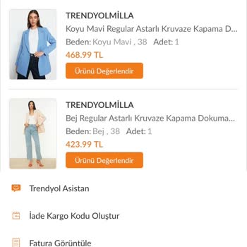 Trendyol'da Defolu Ve Yanlış Ürün Gönderimi Sorunu