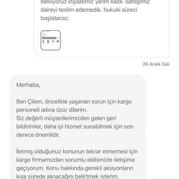 Hepsiburada 1 Ay Sonra Sipariş İptal Etti