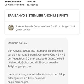 Hepsiburada 1 Ay Sonra Sipariş İptal Etti