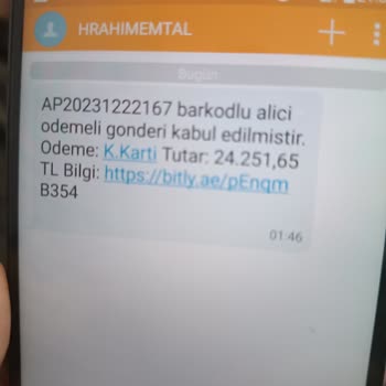 Hrahımemtal (SMS) Yanıltıyor