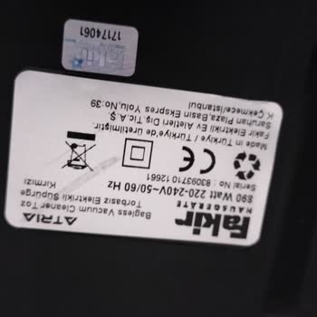 Fakir Elektrikli Süpürge Çekim Borusu Kalitesizliği