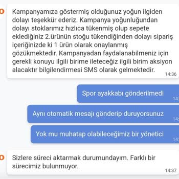 In Street Kampanya Vaadiyle Yarım Teslimat Hayal Kırıklığı