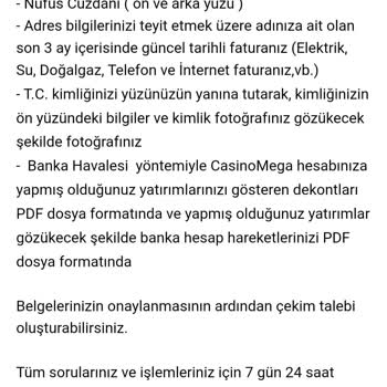 Casinomega Mağduriyeti