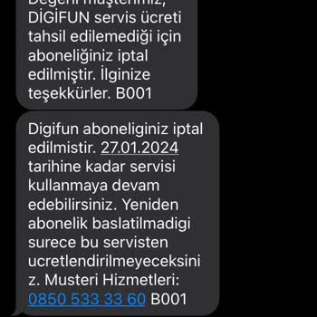 Digifun Anında Başlayıp Hızla Biten Abonelik Sorunu