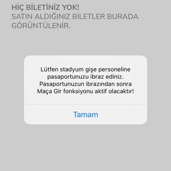 Passo Lig E-Bilet QR Kod Açılmıyor