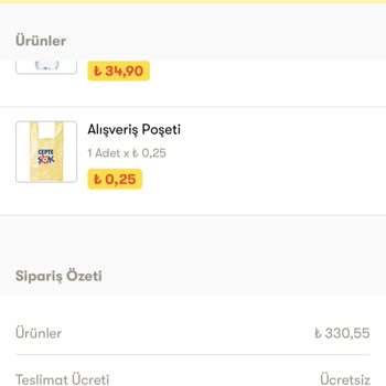 Cepte Şok Sipariş Teslim Edilmiyor