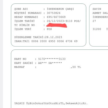 Iyzico B2b-Booking.com Postan İznim Olmadan Para Çekme
