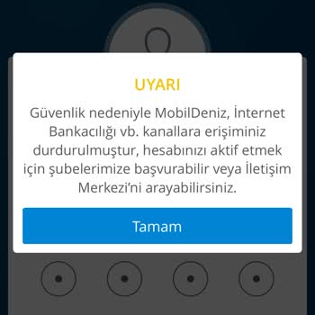 Denizbank MobilDeniz İnternet Erişim Sorunu