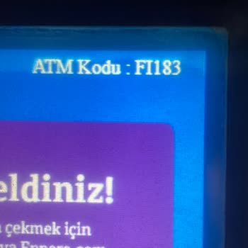 QNB Finansbank ATM De Paran Sıkıştıysa Unut Artık