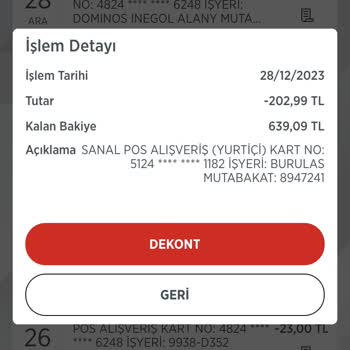 BURULAŞ Vize Dolmuş Kartıma Yükleme Sorunu!