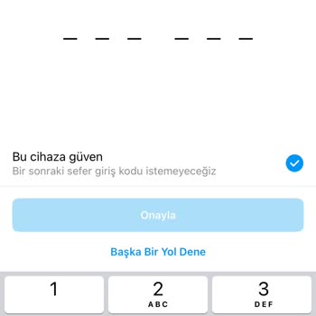 WhatsApp Onay Kodu Gelmiyor