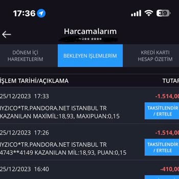 Pandora Mücevher Online Alışveriş Sitesinde Yaşanan Ödeme Sorunu