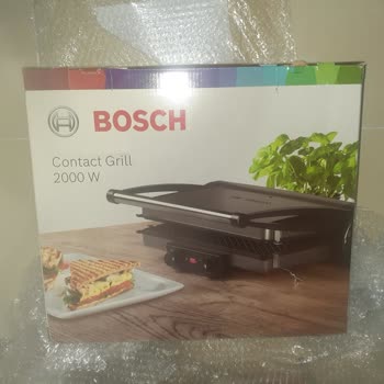Bosch'tan Açılmış Ve Çizik Tost Makinesi Hayal Kırıklığı