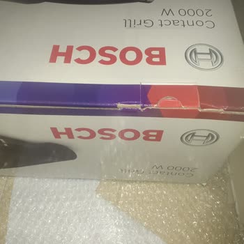 Bosch'tan Açılmış Ve Çizik Tost Makinesi Hayal Kırıklığı