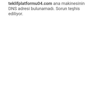 Teklifplatformu04.com Teklifplatformu4.com Şikayet Belirtir