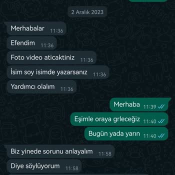 Modalife Mobilya Silivri Şubesinden Şikayetçiyim