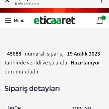 Eticaaret.com Şikayet