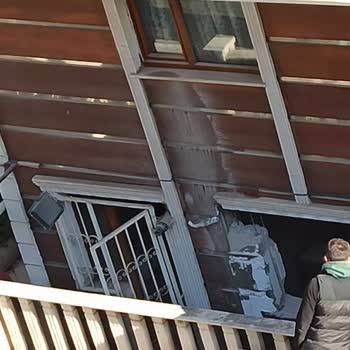 Çekmeköy Belediyesi Binamızın Perde Betonu Ve Kolonu Kesilmiş