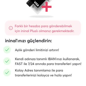 İninal Kart Yaş Nedeniyle Para Gönderme Sıkıntısı