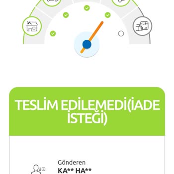 Yurtiçi Kargo Teslim Edilemedi İade İsteği