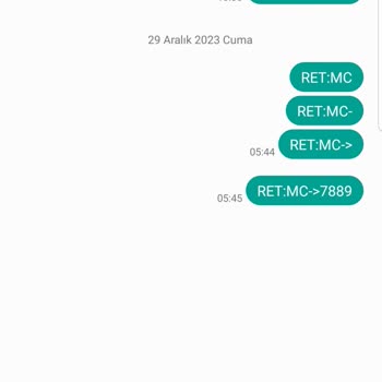 Madame Coco SMS İptali İstiyorum