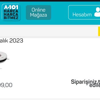 A101 Online Alışveriş İptal