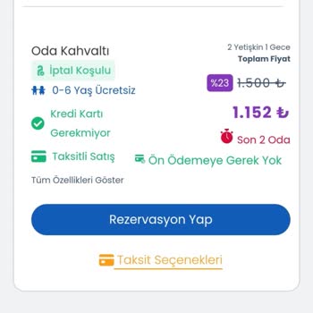 Tatilbudur Fiyat Mağduru Oldum