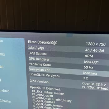TCL Televizyon TCL 32S5400AF Televizyon Ekran Çözünürlük Sorunu