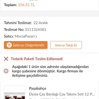 Sürat Kargo Reyhanlı Acentesi Şikayet