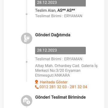 MNG Kargo Teslim Etmediği Ürünü Sistemde Teslim Etti Görünüyor.