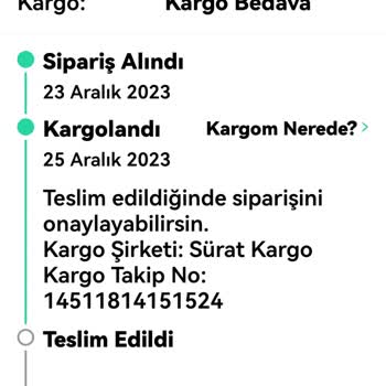 Sürat Kargo Teslim Edilmesi Gereken Ürünü Şubede Bekletip Duruyorlar.