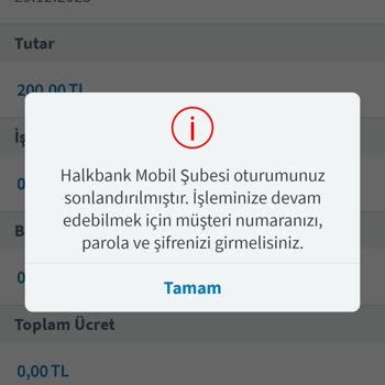 Halkbank Mobil EFT Sorunu