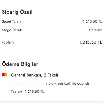 Boyner İnternet Mağazası Pişmanlık