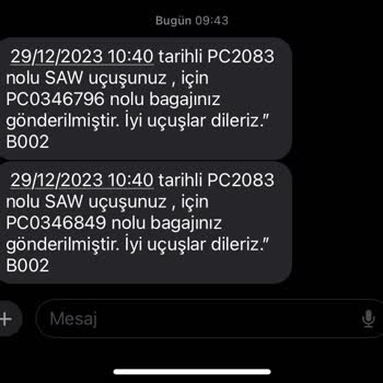 Pegasus Havacılık Adana İç Hatlar Giden Yolcu Kontuar