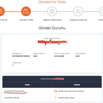 Aras Kargo 10 Gündür Çalışmıyor!