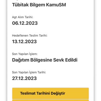 AGT Kurye 16 Gün Gecikme!
